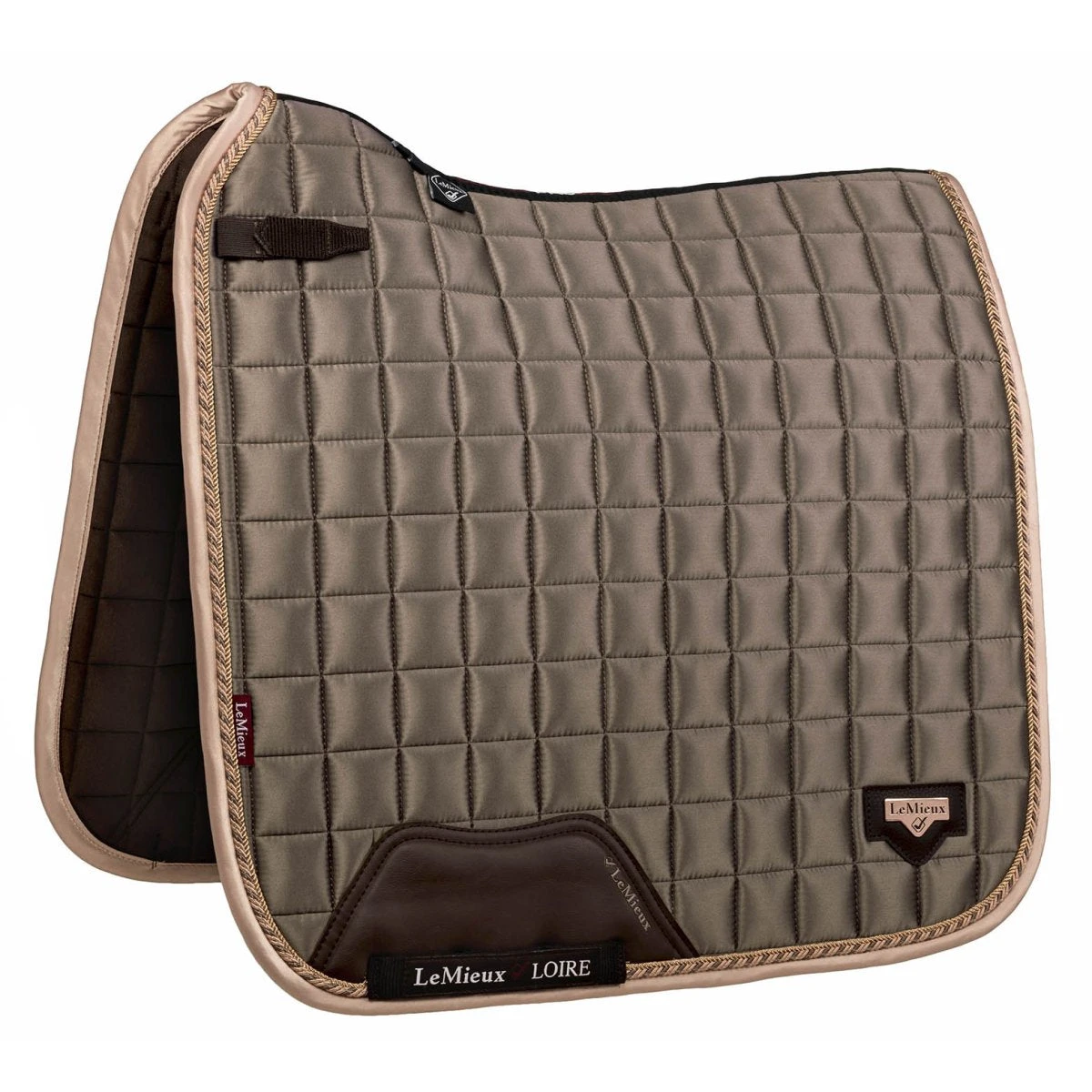 LeMieux Loire Rosé & Truffle Collection Classic Dressage Square 4 LeMieux Loire Rosé & Truffle Collection Classic Dressage Square - Image 2