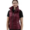 Premier Equine Carmen Riding Gilet 1 Premier Equine Carmen Riding Gilet -Horse Gear Store SS19 Carmen Ladies Quilted Riding Gilet Wine Front RGB 72 big