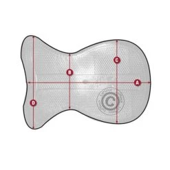 Acavallo Therapeutic Shaped Anti-Slip Gel Pads -Horse Gear Store acavallo shaped anti slip gel pads gel pad 4