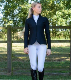 Premier Equine Finio Ladies Competition Jacket -Horse Gear Store finio competition jacket black 2 768x 4738edc5 13a0 40f8 9c67 31bbab598dbd