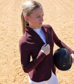 Premier Equine Finio Ladies Competition Jacket -Horse Gear Store finio competition jacket wine 2 768x f5b3cc7c 94d0 4952 b31c 22e5ff8df5a6