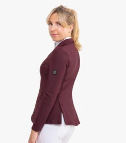 Premier Equine Finio Ladies Competition Jacket -Horse Gear Store finio competition jacket wine 4 768x 228be0c3 f53e 4263 9c7f 25651f9efa4e