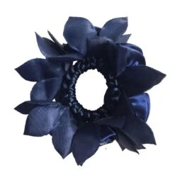 Hamag Rose Petal Hair Scrunchie With Crystals -Horse Gear Store hamag rose petal hair scrunchie with crystals hair accessories 7