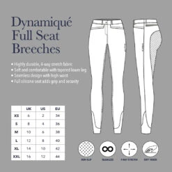 LeMieux Dynamique Full Seat Breeches -Horse Gear Store lemieux dynamique full seat breeches breeches 8