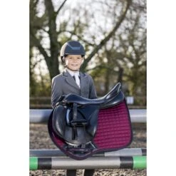 LeMieux Junior Pro GP/Jump Square -Horse Gear Store lemieux junior pro gpjump square saddle pad 7