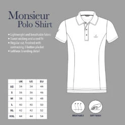 LeMieux Monsieur Polo Shirt -Horse Gear Store lemieux monsieur polo shirt polo 16
