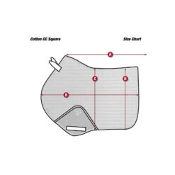 LeMieux ProSorb Plain Close Contact Square  -Horse Gear Store lemieux prosorb plain close contact square saddlepad 6