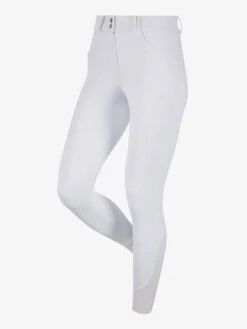 LeMieux Amara II Knee Grip Breeches -Horse Gear Store lm amarabreeches kg white1 hr