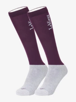 LeMieux Competition Socks -Horse Gear Store lm competitionsock fig hr 1 double