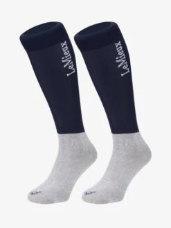 LeMieux Competition Socks -Horse Gear Store lm competitionsocks navy