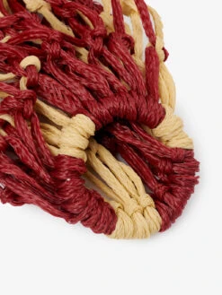 LeMieux Hippo Hay Net -Horse Gear Store lm hippohaynet burgundy hr 3