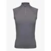 LeMieux Twilight Collection Laser Cut Sleeveless Base Layer -Horse Gear Store lm lasercutsleeveless grey1 hr