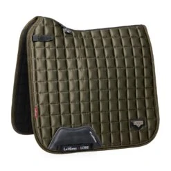 LeMieux Loire Classic Dressage Square 38 LeMieux Loire Classic Dressage Square -Horse Gear Store lm loireclassicdressage oakgreen hr