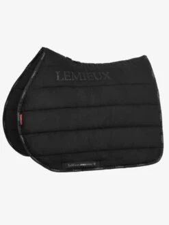 LeMieux GP Work Pad -Horse Gear Store lm saddlepad workpad black hr copy
