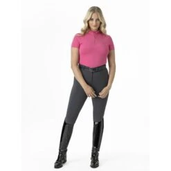 LeMieux Activewear Short Sleeve Base Layer -Horse Gear Store lm shortsleevebaselayer watermelon1 hr 1