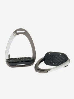 LeMieux Vector Control Stirrup -Horse Gear Store lm stirrup vector balance carbonsilver hr 1 copy