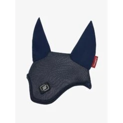 LeMieux Ultra Mesh Fly Hood -Horse Gear Store lm ultramesh flyhood navy hr 2