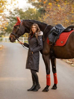 LeMieux Loire Waterproof Riding Coat -Horse Gear Store tracyrobertson lmwinter2022 083