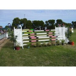Turned Showjump Rails -Horse Gear Store turned showjump rails show jumping equipment 3